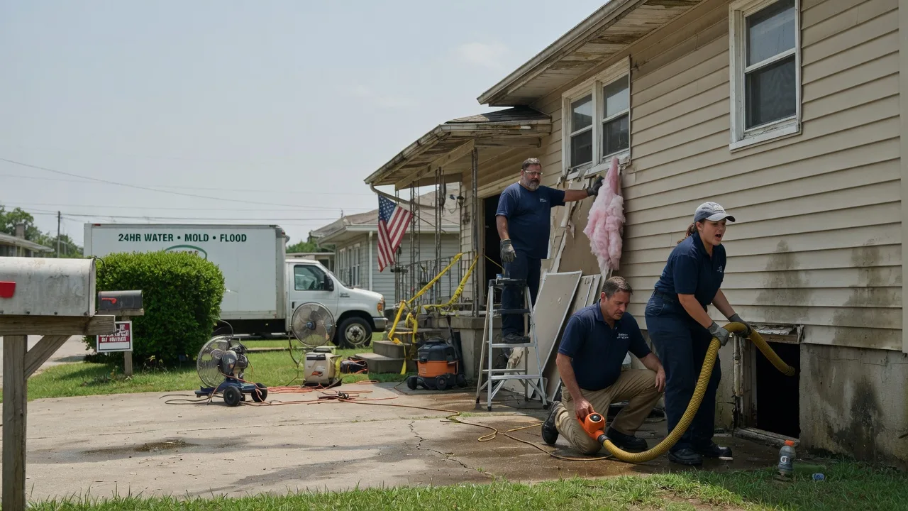 Water Damage Repair in Spring Valley, IL near me